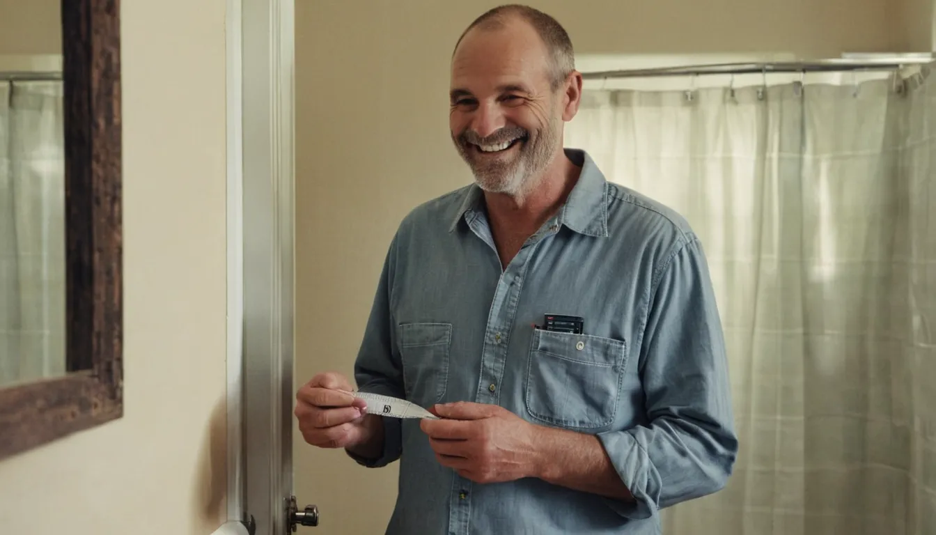 A provider and homeowner reviewing a bathroom plan together